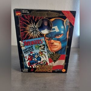 1998 Toy Biz Captain America Action Figure 8 inch New In Box